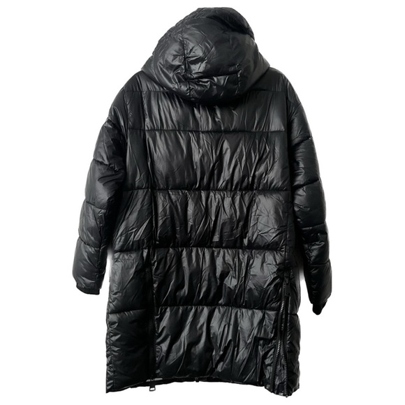 Long Hooded Puffer Coat - Picture 4 of 8